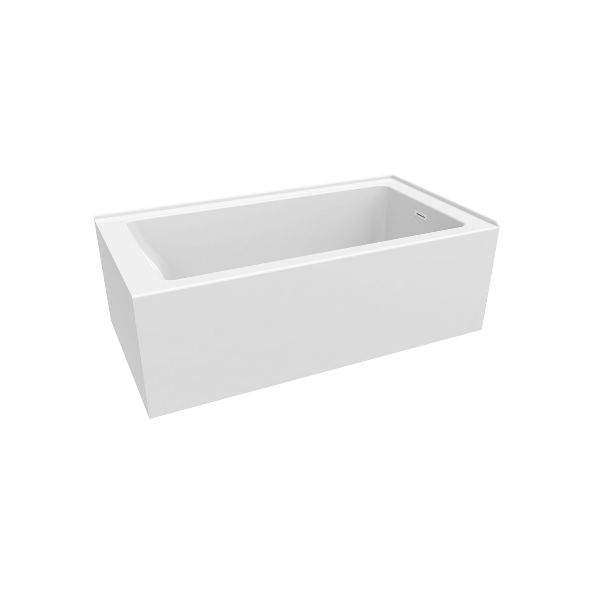 Neptune Clermont 3260 IFS AFR Acrylic Bathtub in White - image 8