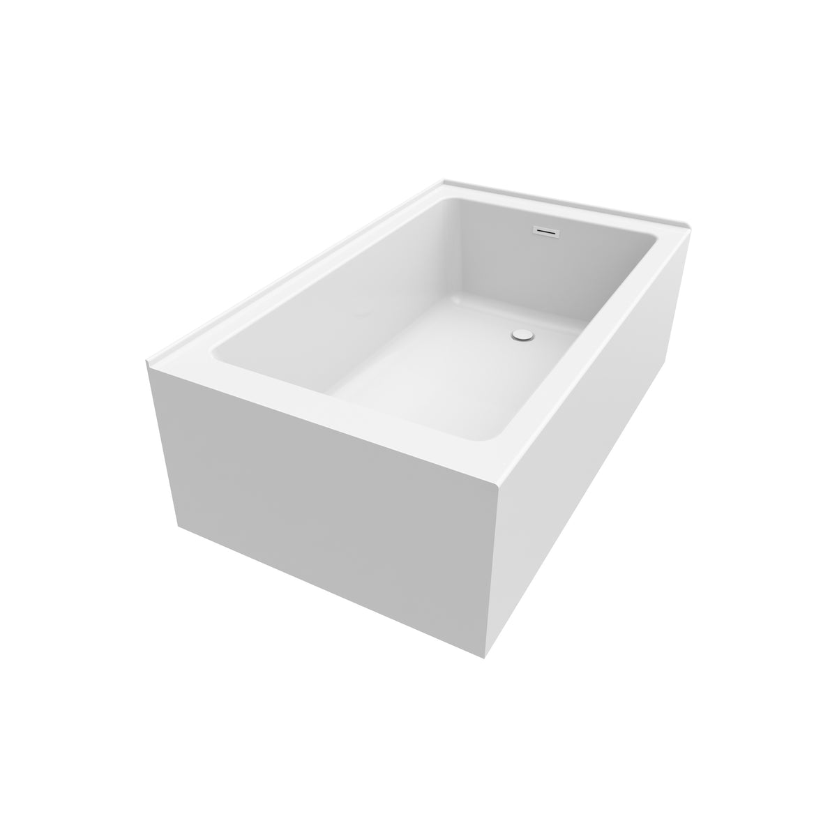 Neptune Clermont 3660 IFS AFR Acrylic Bathtub in White - image 10