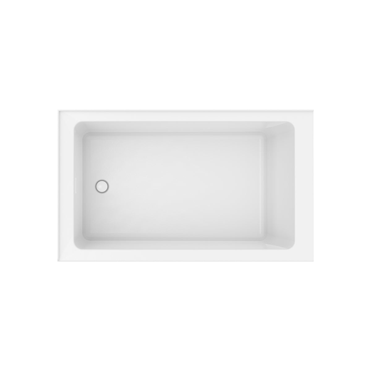 Neptune Clermont 3660 IFS AFR Acrylic Bathtub in White - image 4