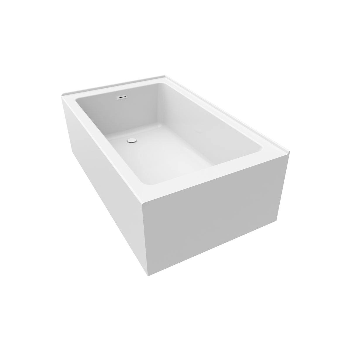 Neptune Clermont 3660 IFS AFR Acrylic Bathtub in White - image 5
