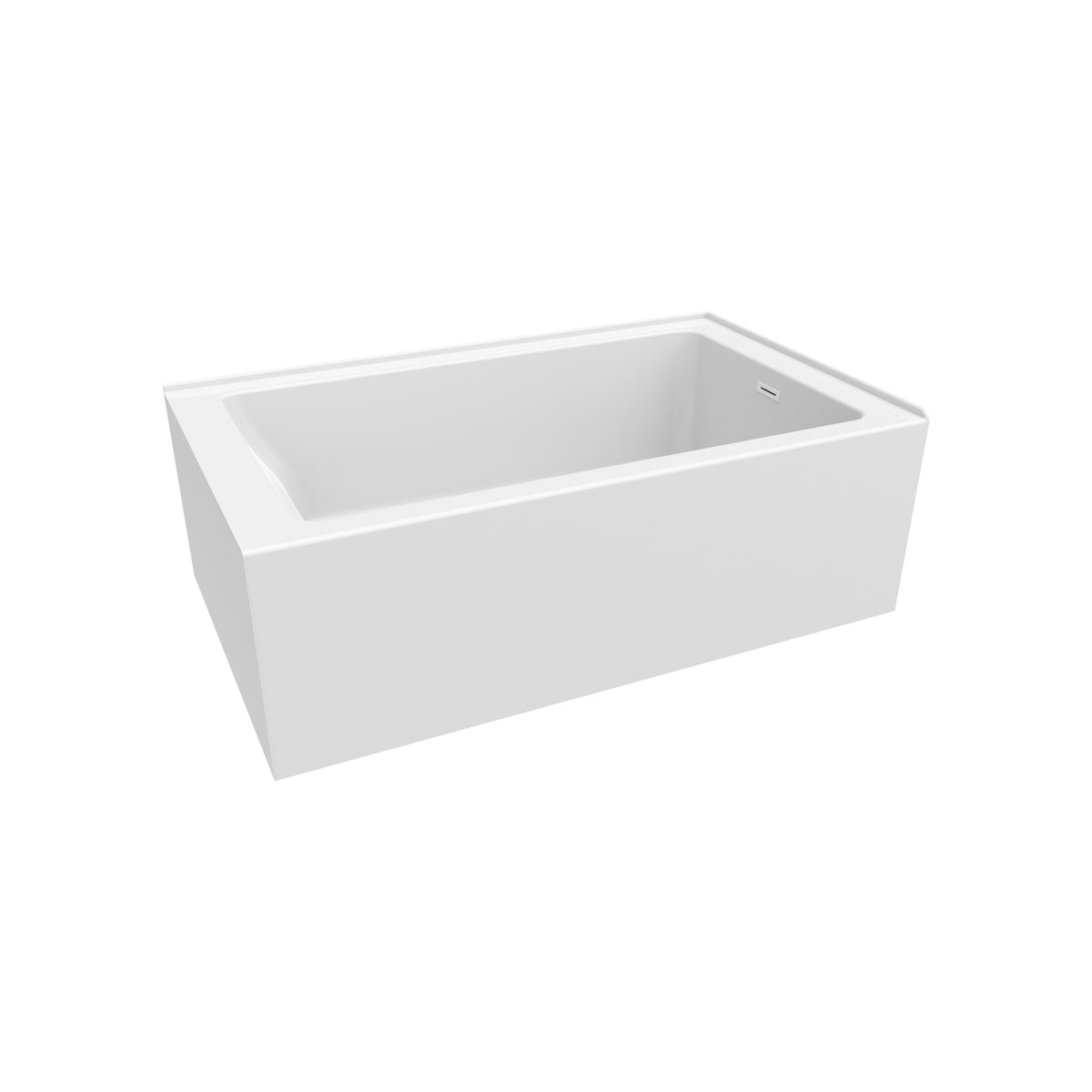 Neptune Clermont 3660 IFS AFR Acrylic Bathtub in White - image 8