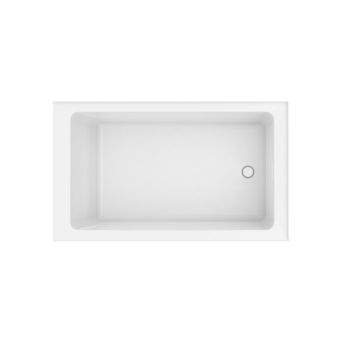 Neptune Clermont 3660 IFS AFR Acrylic Bathtub in White - image 9