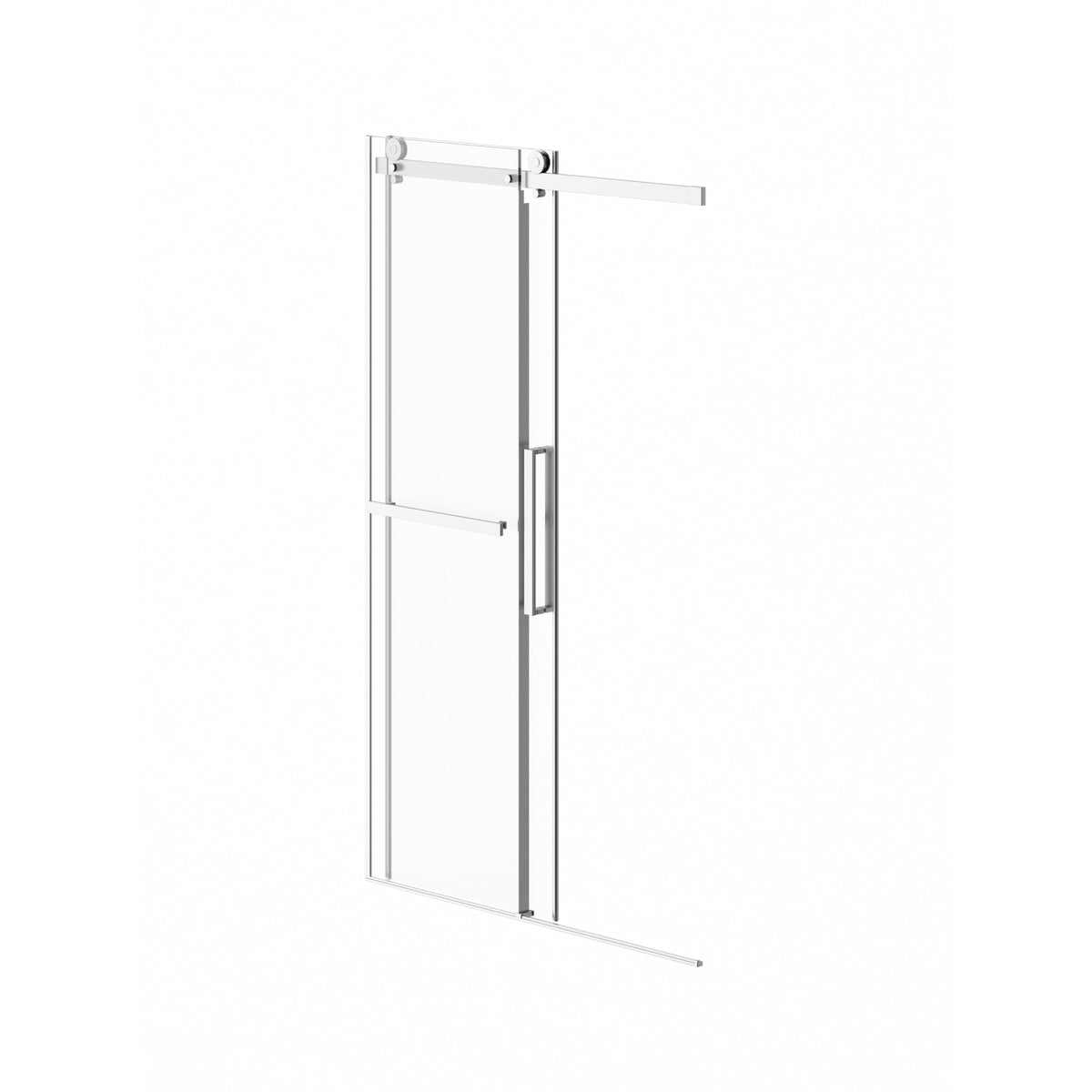 Neptune Exalt 48 x 78 in 8 mm Sliding Shower Door for Alcove Installation - image 2