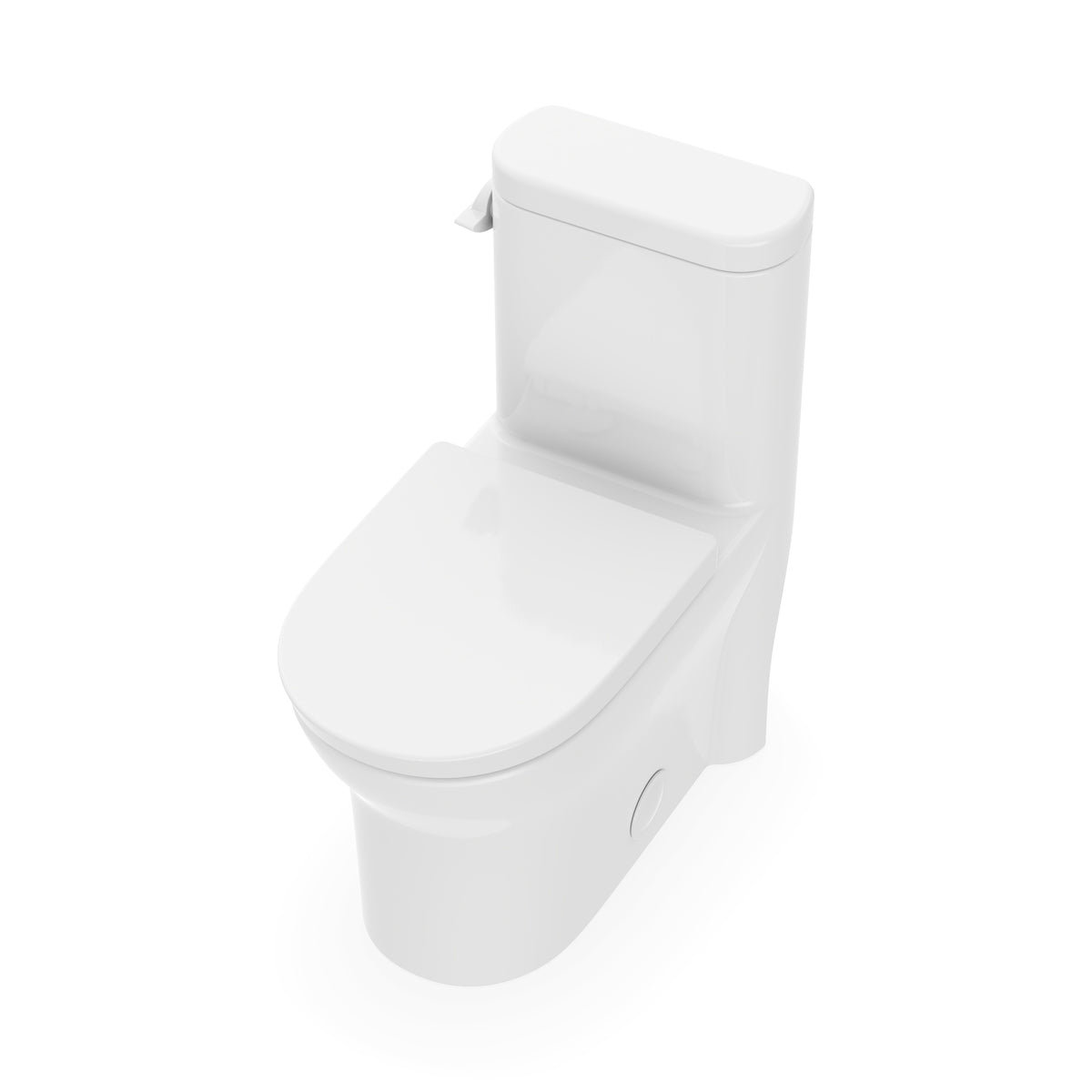 Neptune Florence 4.8L Side Flush One-Piece Toilet in White - image 4
