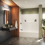 Neptune Galatea TS6030 AcrylX Alcove One-Piece Tub Shower in White