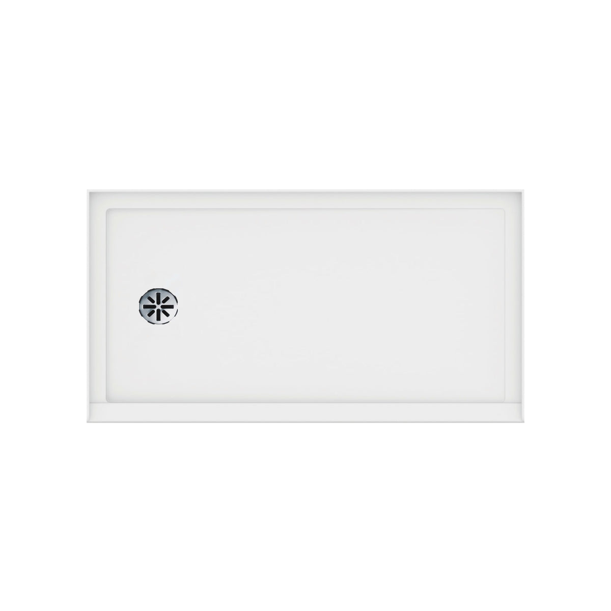 Neptune Impact 6032 Acrylic Shower Base in White - image 2