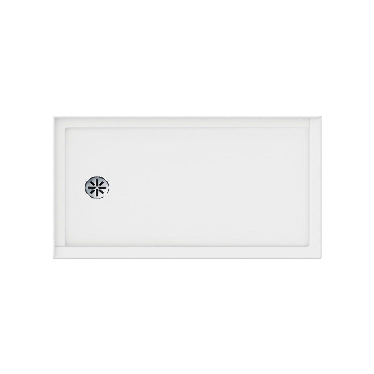 Neptune Impact 6032 Acrylic Shower Base in White - image 3