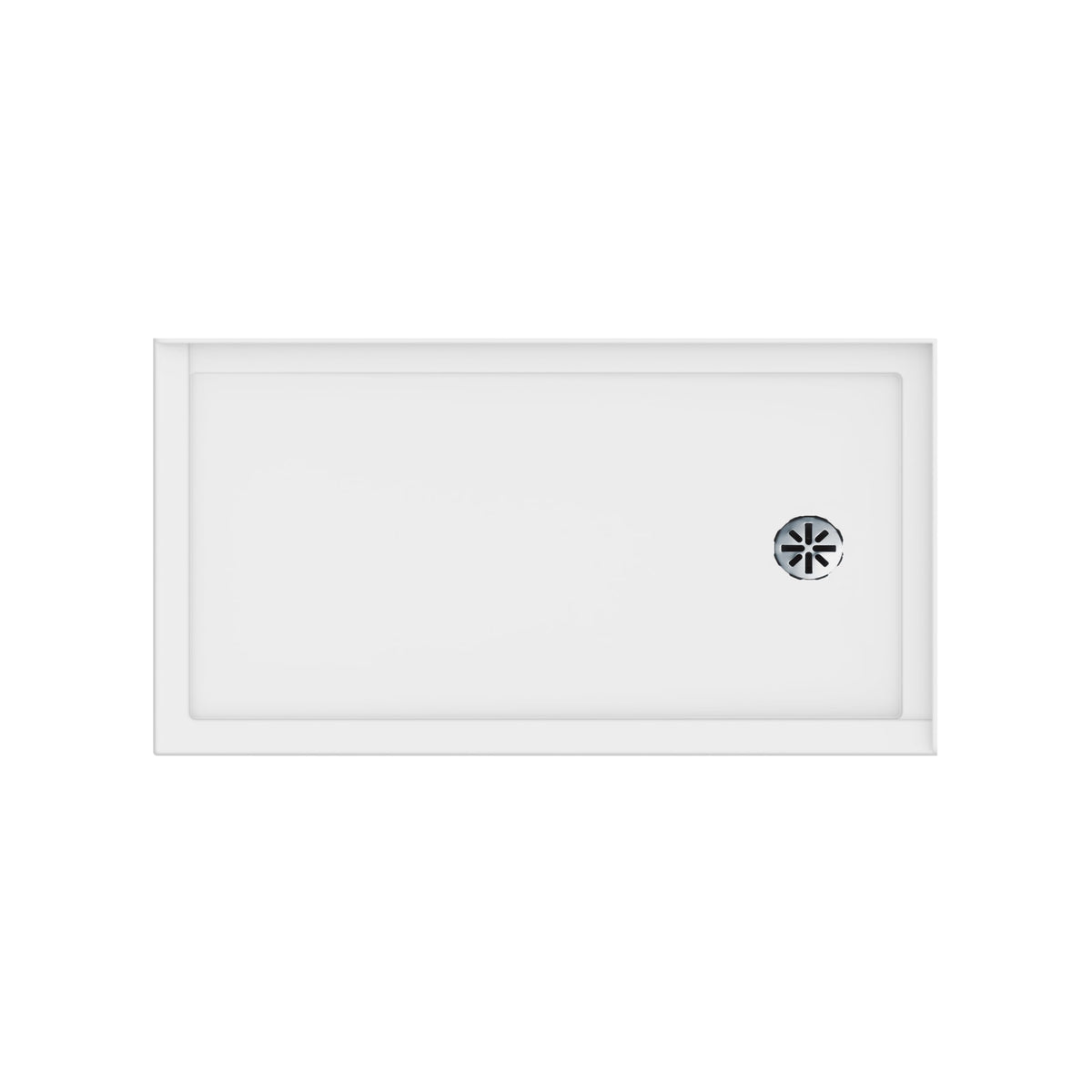 Neptune Impact 6032 Acrylic Shower Base in White - image 5
