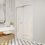 Neptune Kaveri 45 - 47 1/2 x 79 3/4in 8mm Sliding Shower Door for Alcove Installation