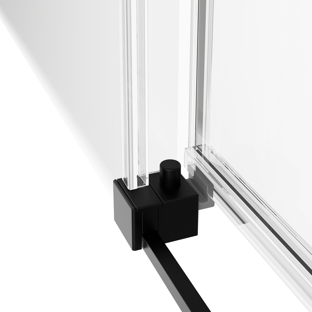 Neptune Kaveri 45 - 47 1/2 x 79 3/4in 8mm Sliding Shower Door for Alcove Installation - image 10