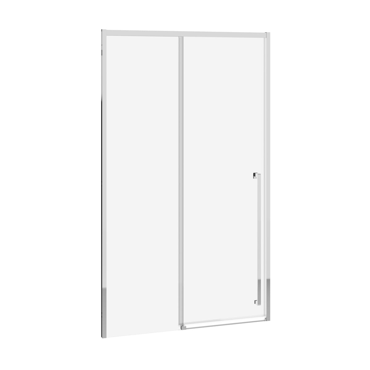 Neptune Kaveri 45 - 47 1/2 x 79 3/4in 8mm Sliding Shower Door for Alcove Installation - image 2