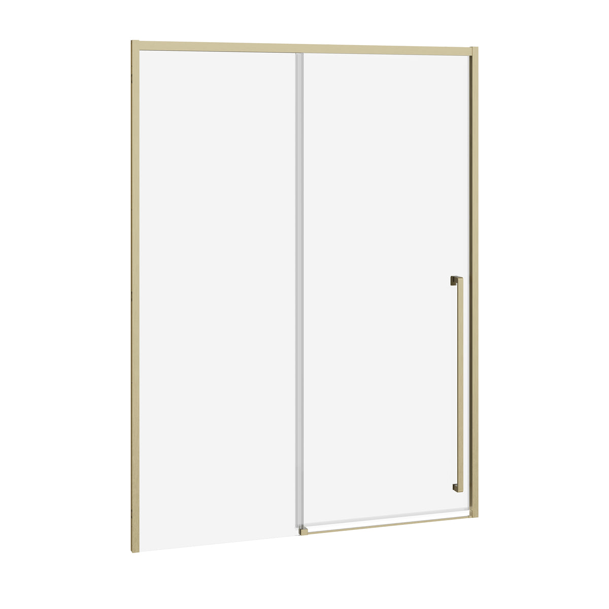 Neptune Kaveri 57 - 59 1/2 x 79 3/4 in 8mm Sliding Shower Door for Alcove Installation - image 12