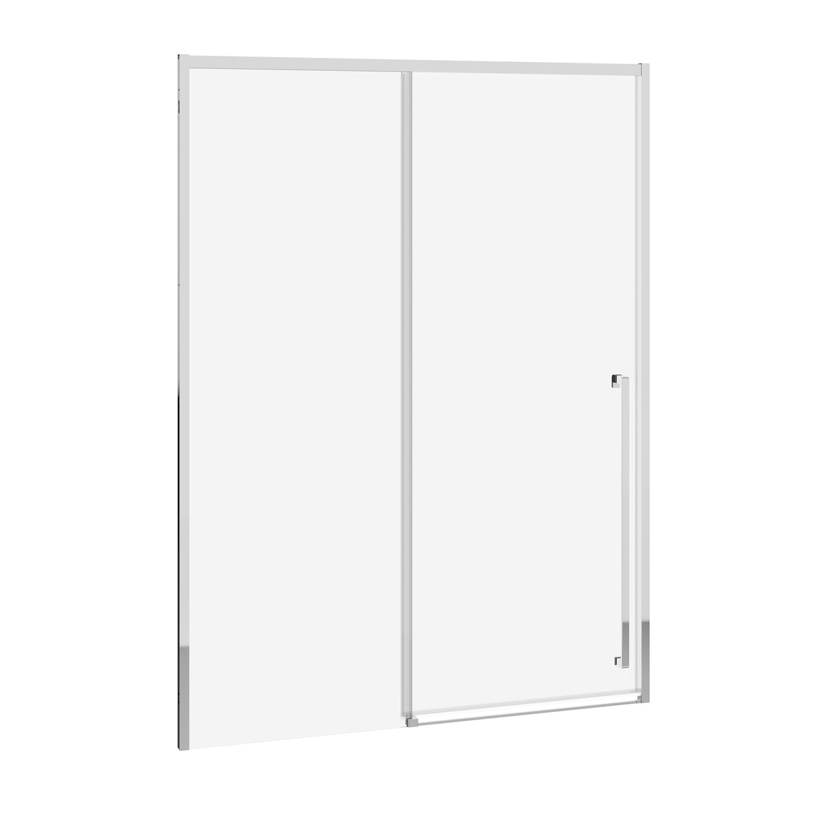 Neptune Kaveri 57 - 59 1/2 x 79 3/4 in 8mm Sliding Shower Door for Alcove Installation - image 2