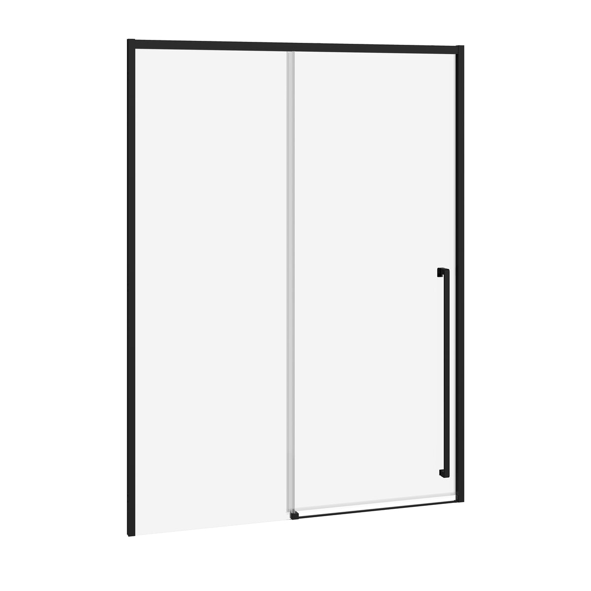 Neptune Kaveri 57 - 59 1/2 x 79 3/4 in 8mm Sliding Shower Door for Alcove Installation - image 7
