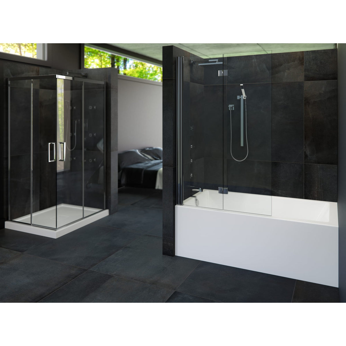 Neptune Lemans 3260 IFS AFR Acrylic Alcove Bathtub in White