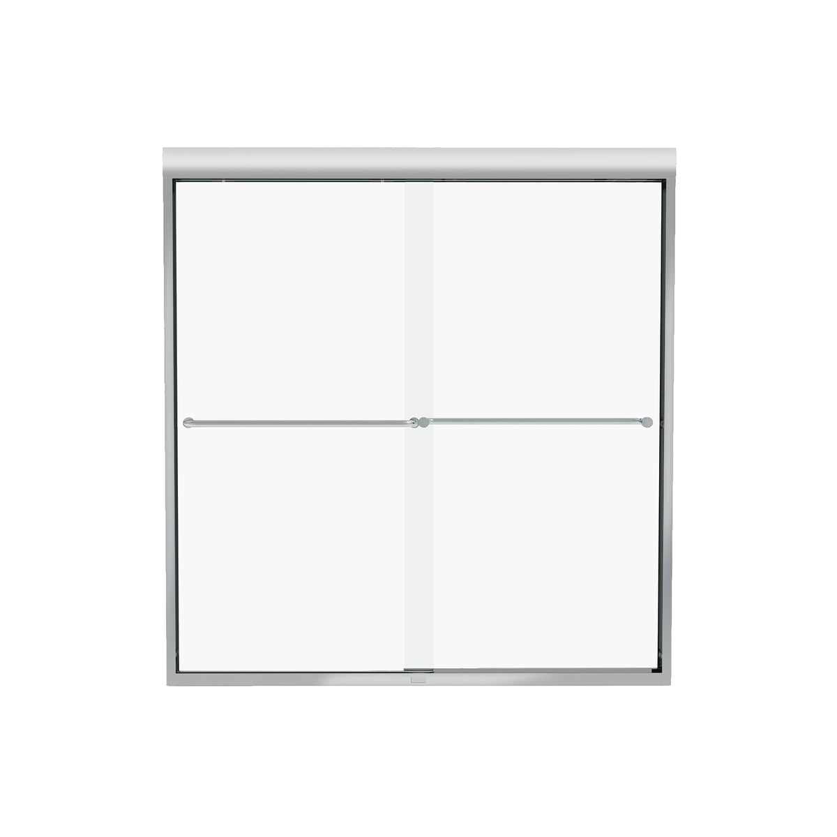 Neptune Misca 51-55 x 57 in 6mm Bypass Tub Door for Alcove Installation - image 2