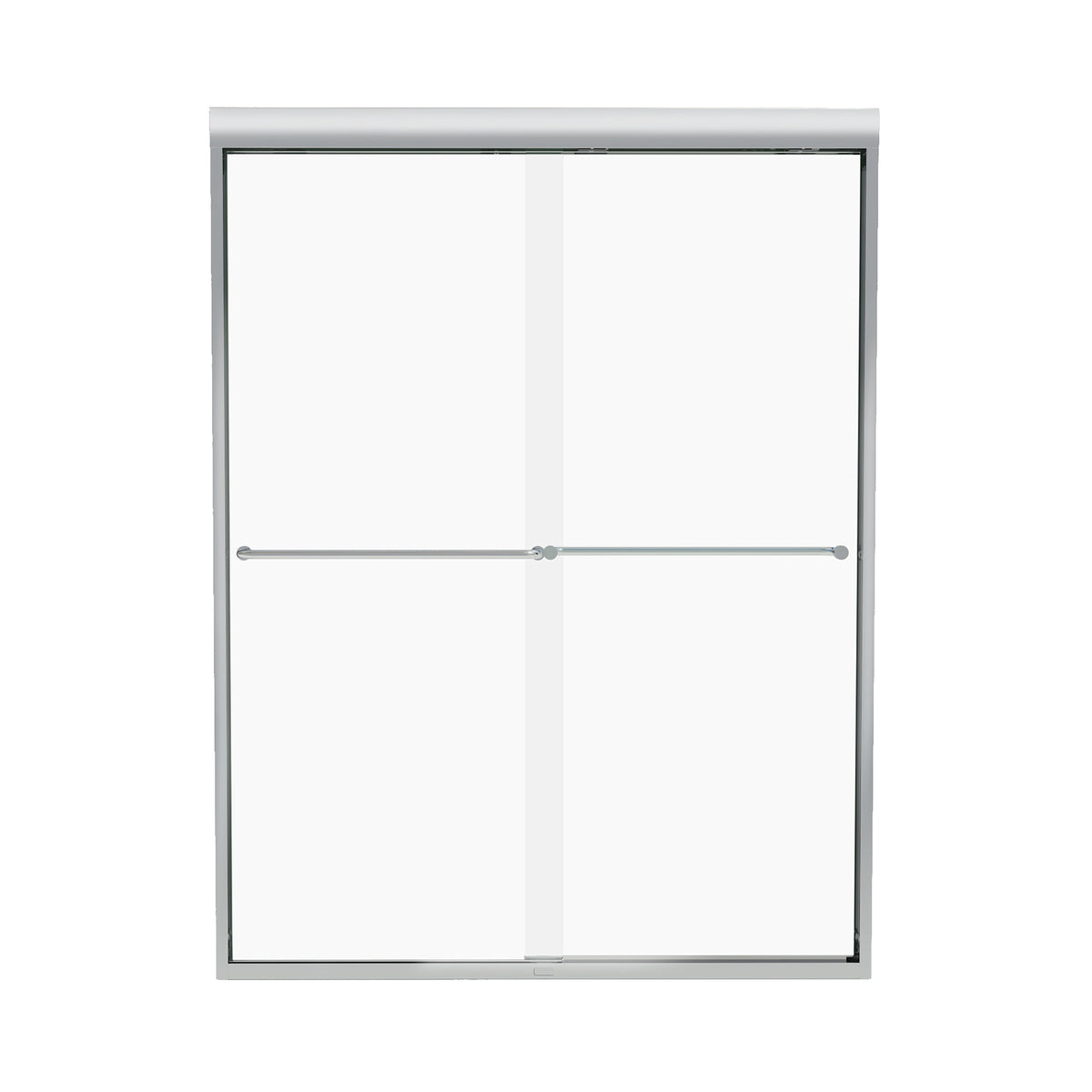 Neptune Misca 51-55 x 71 in 6mm Bypass Shower Door for Alcove Installation - image 2