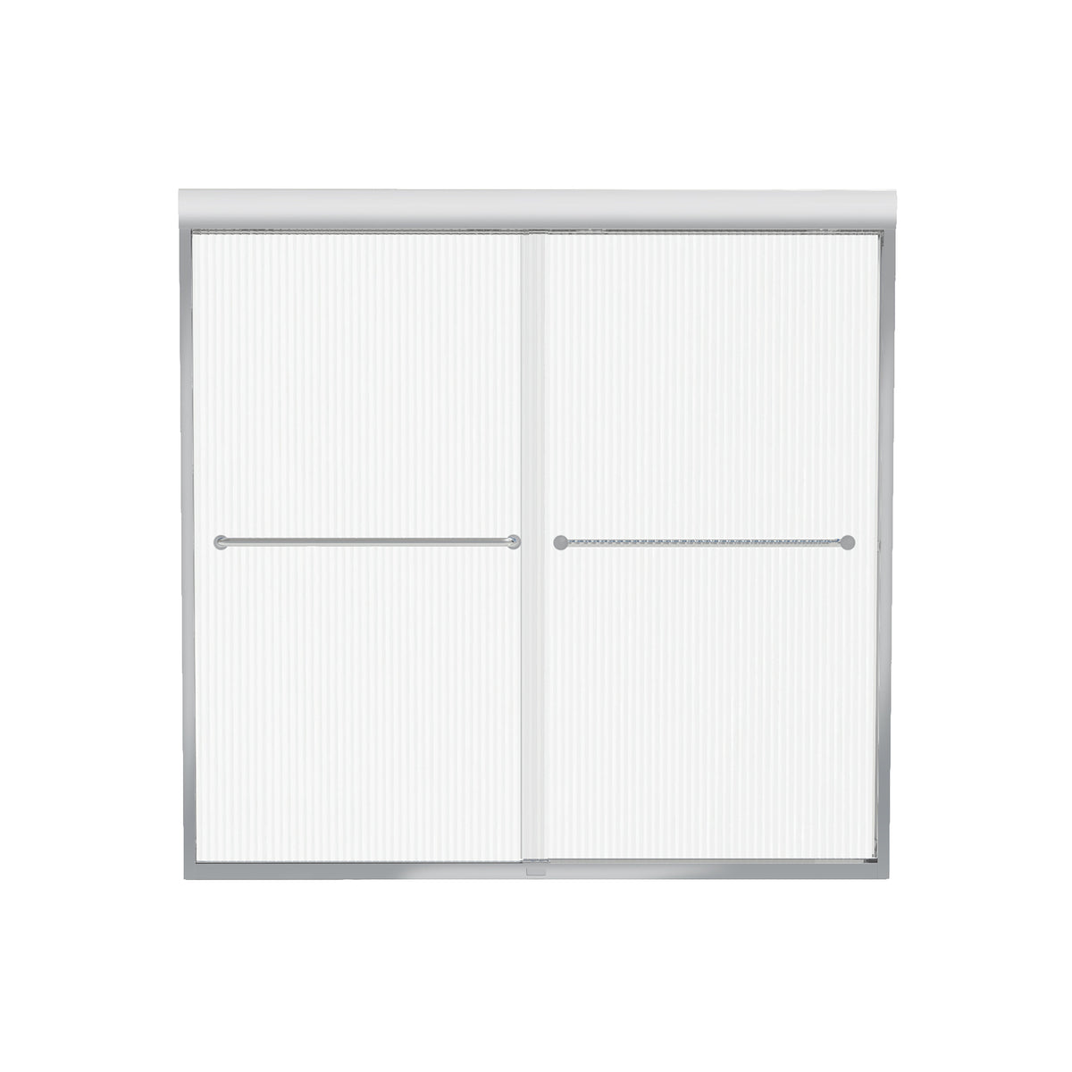 Neptune Misca 55-59 x 57 in 6mm Bypass Tub Door for Alcove Installation - image 14