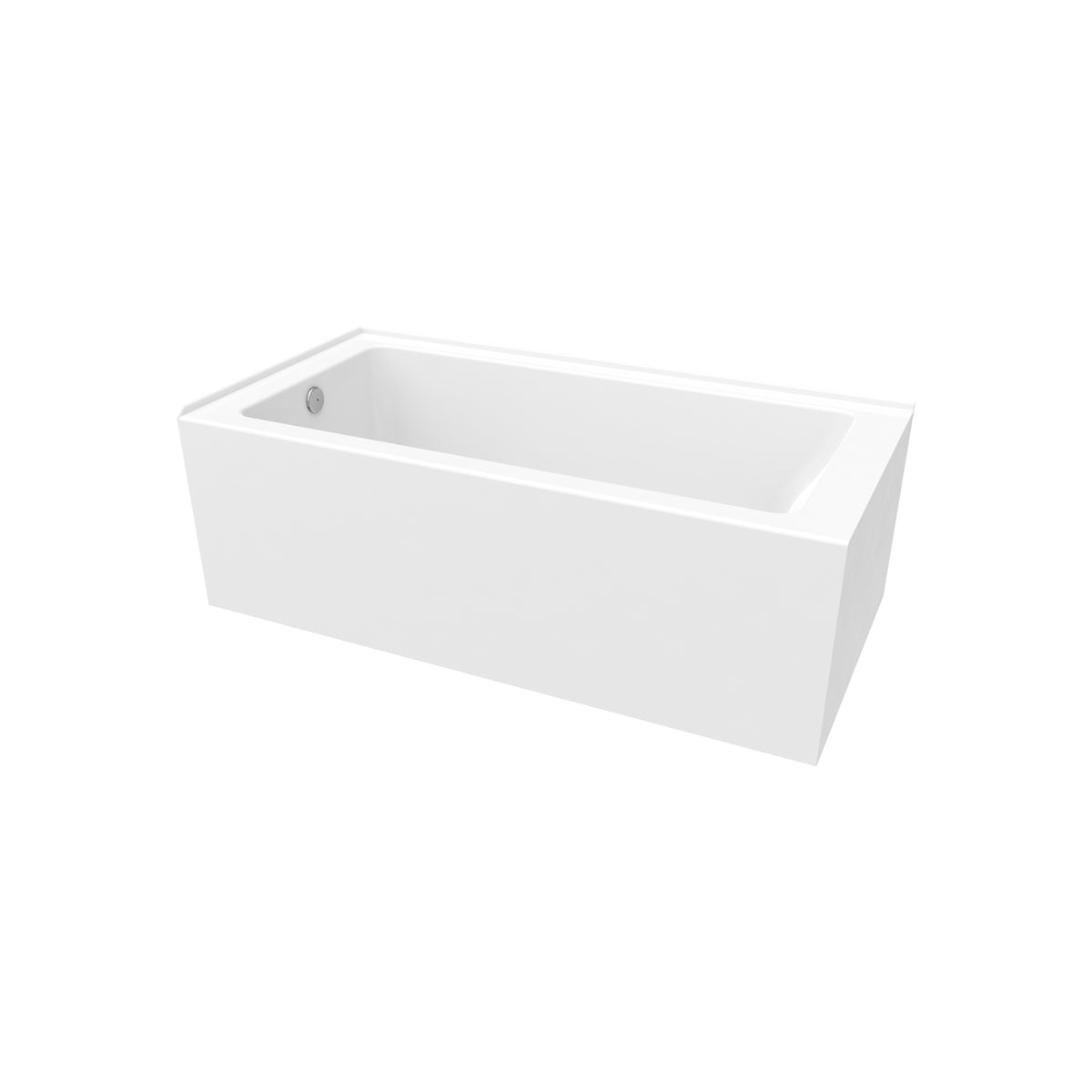 Neptune Pia 3060 IFS AFR Acrylic Bathtub in White - image 3