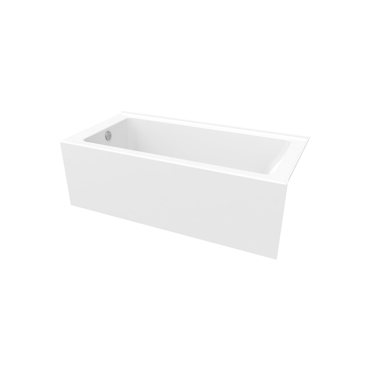 Neptune Pia 3060 IFS AFR Acrylic Bathtub in White - image 7