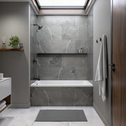 Neptune Pia 3260 IF AFR Acrylic Alcove Bathtub in White