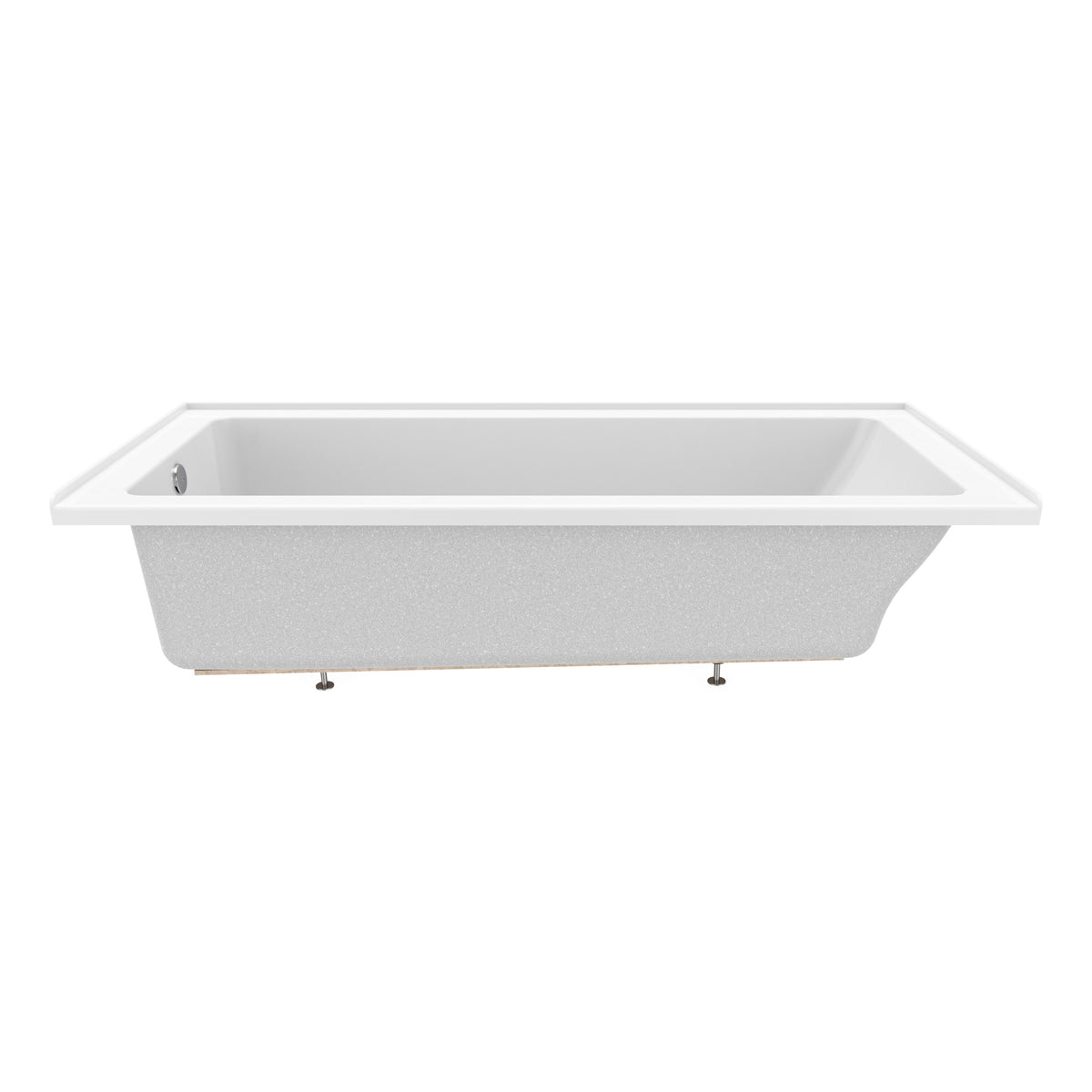 Neptune Pia 3272 IF AFR Acrylic Alcove Bathtub in White - image 2