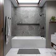 Neptune Pia 3272 IFS Acrylic Alcove Bathtub in White