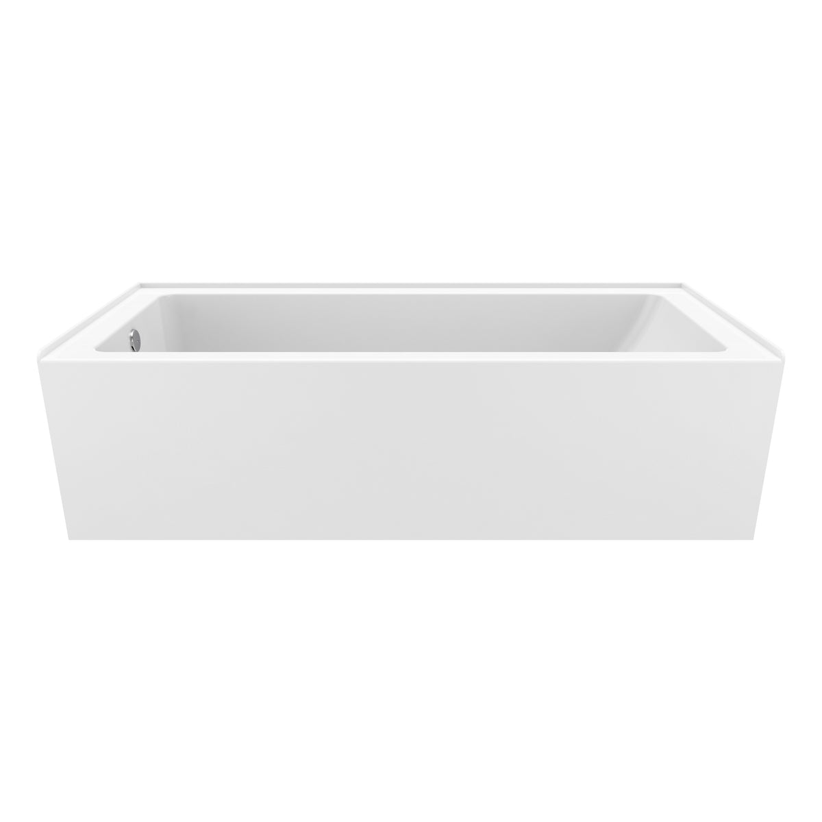Neptune Pia 3272 IFS Acrylic Alcove Bathtub in White - image 2