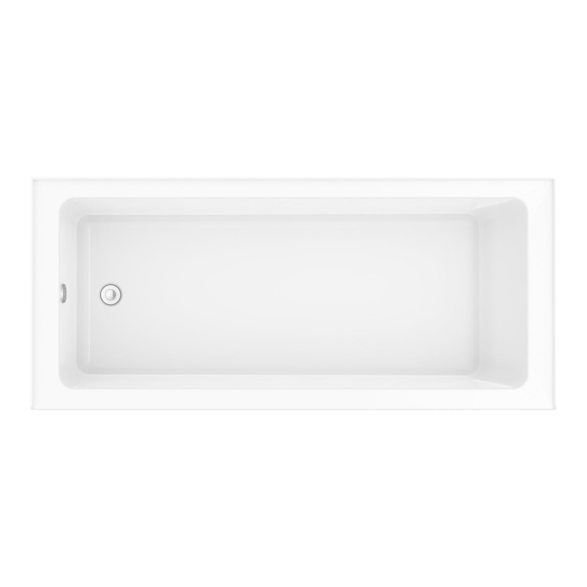 Neptune Pia 3272 IFS Acrylic Alcove Bathtub in White - image 4
