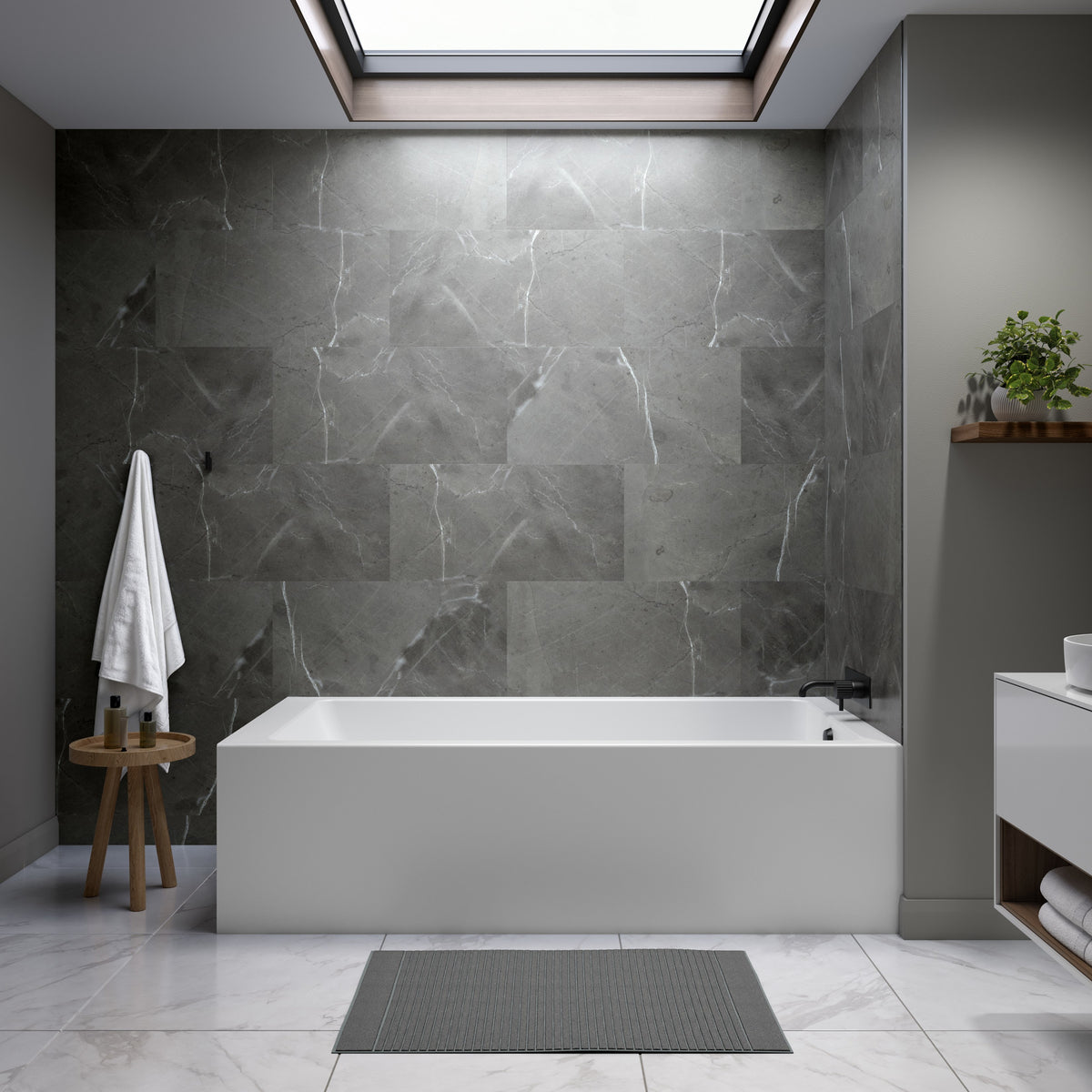 Neptune Pia 3272 IFS AFR Acrylic Bathtub in White