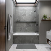 Neptune Pia 3660 IF AFR Acrylic Alcove Bathtub in White