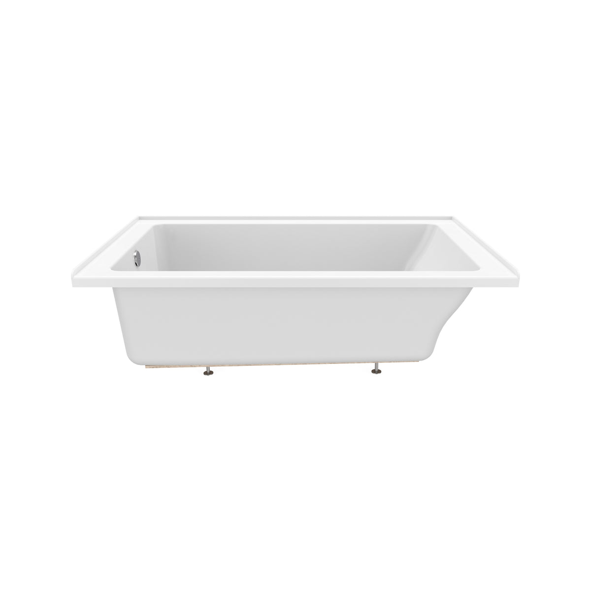Neptune Pia 3660 IF AFR Acrylic Alcove Bathtub in White - image 2