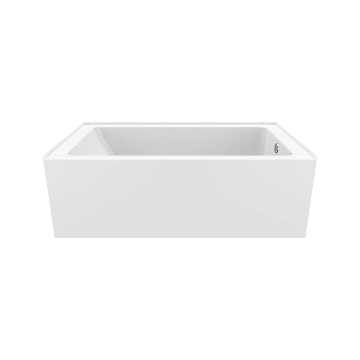 Neptune Pia 3660 IFS AFR Acrylic Alcove Bathtub in White - image 5