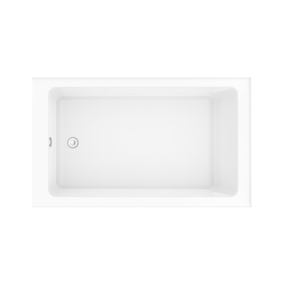 Neptune Pia 3660 IFS AFR Acrylic Bathtub in White - image 11