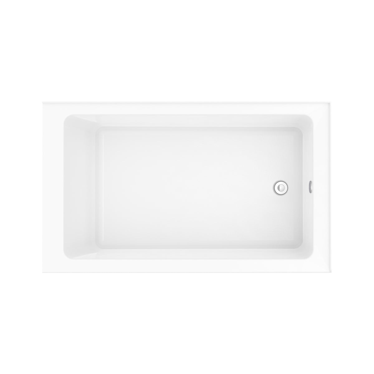 Neptune Pia 3660 IFS AFR Acrylic Bathtub in White - image 14