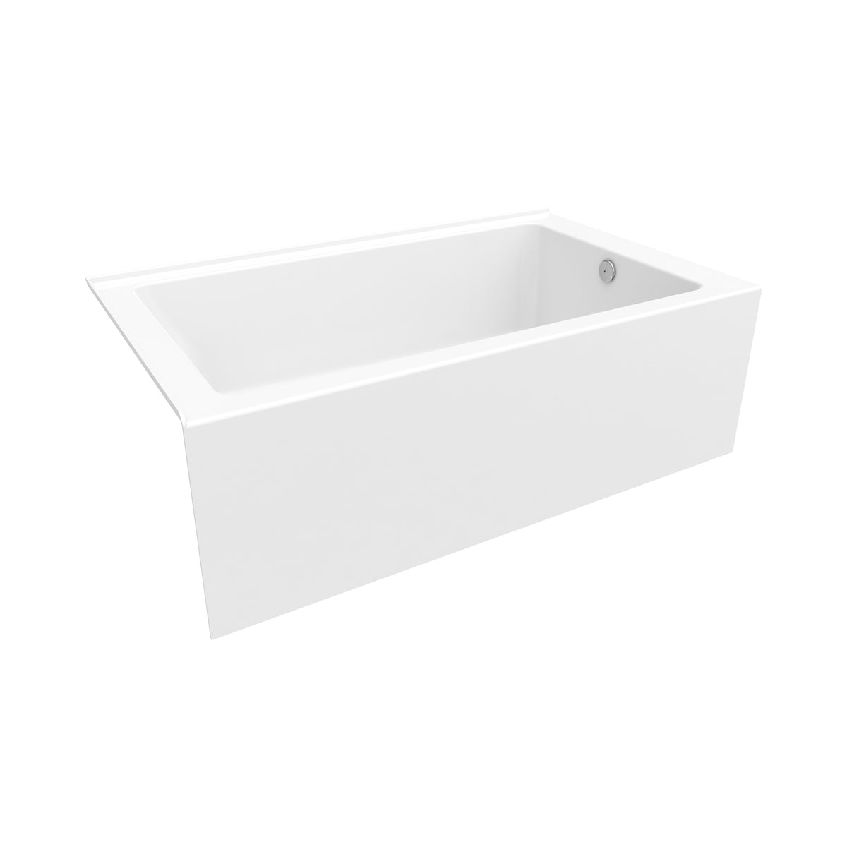 Neptune Pia 3660 IFS AFR Acrylic Bathtub in White - image 7