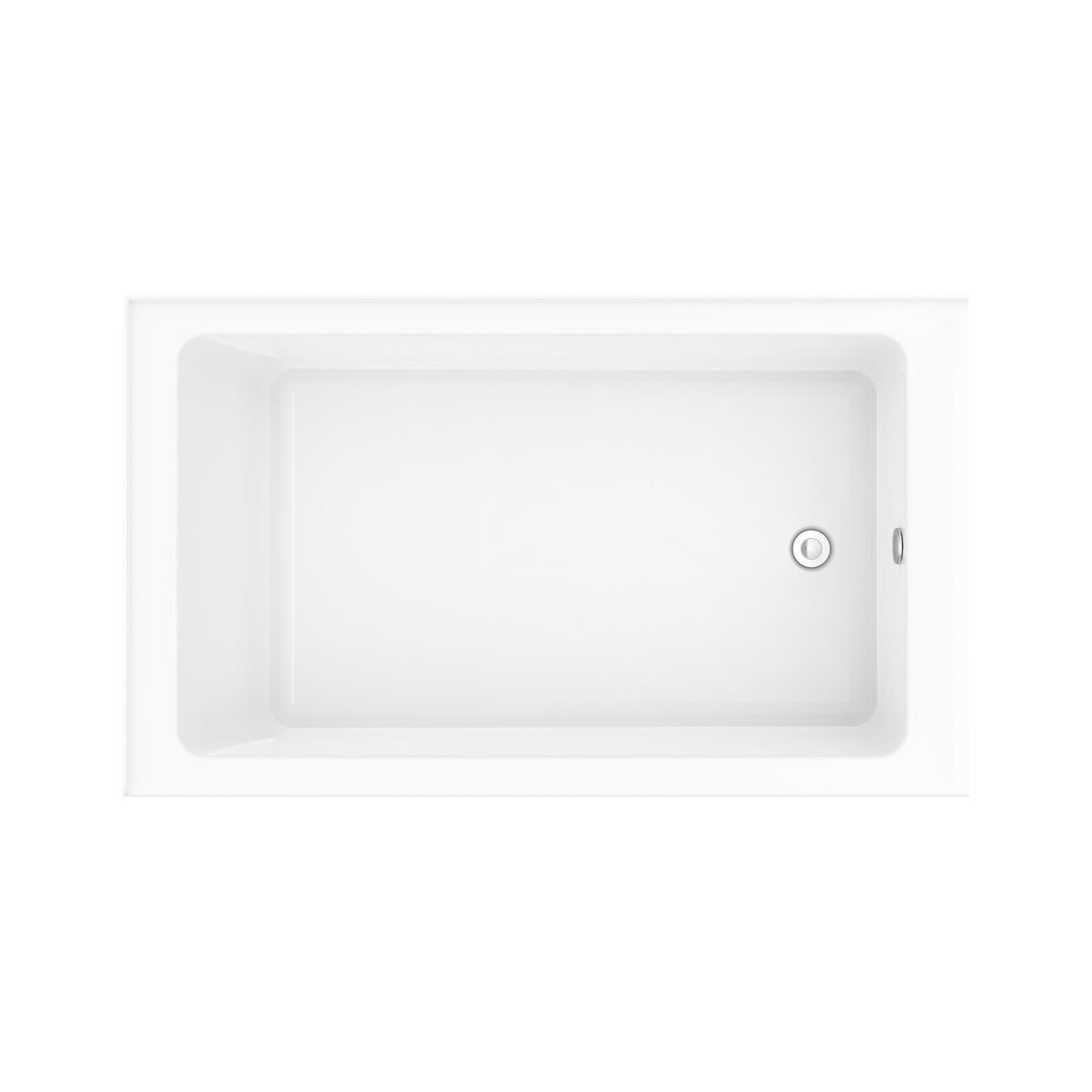Neptune Pia 3660 IFS AFR Acrylic Bathtub in White - image 8