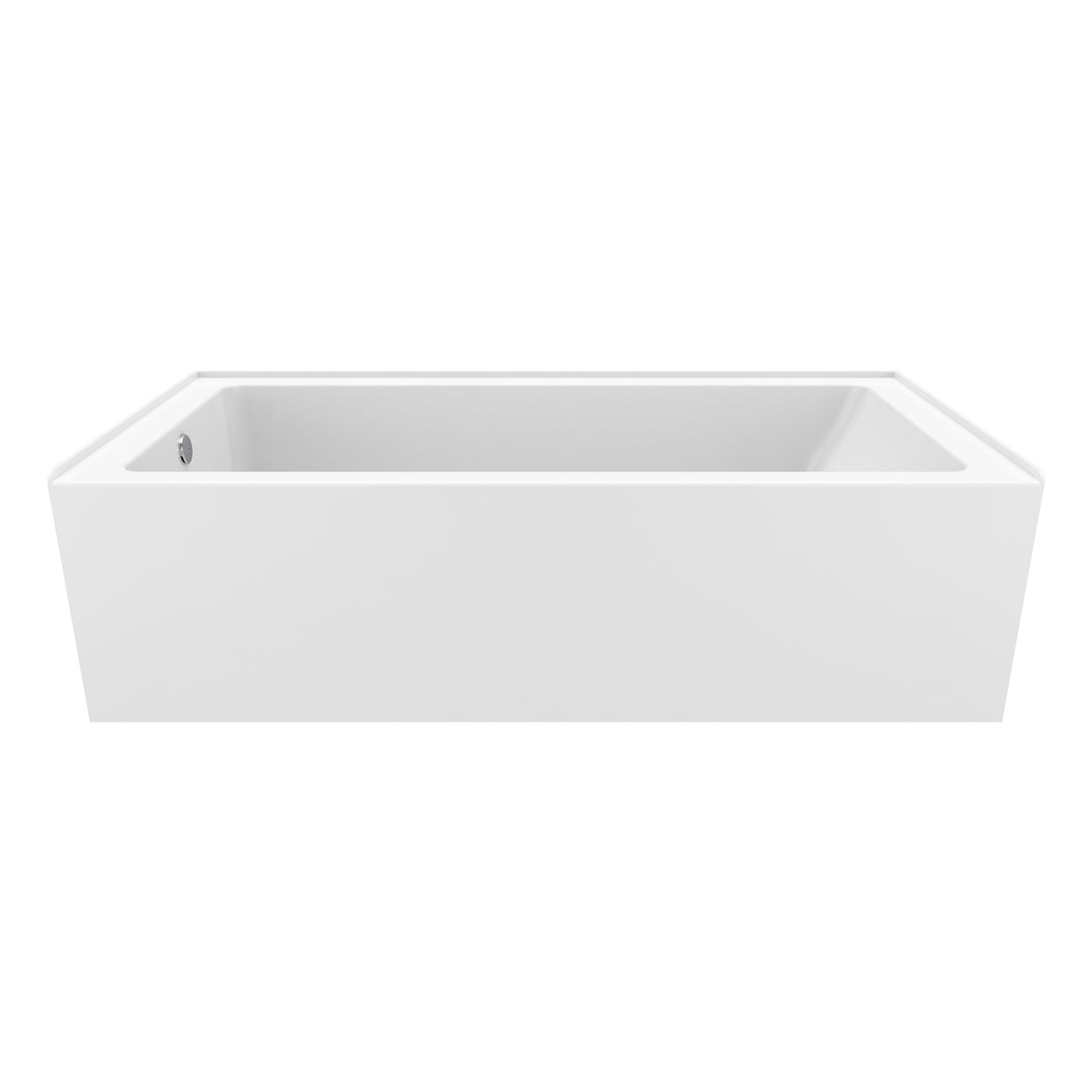 Neptune Pia 3672 IFS AFR Acrylic Alcove Bathtub in White - image 2