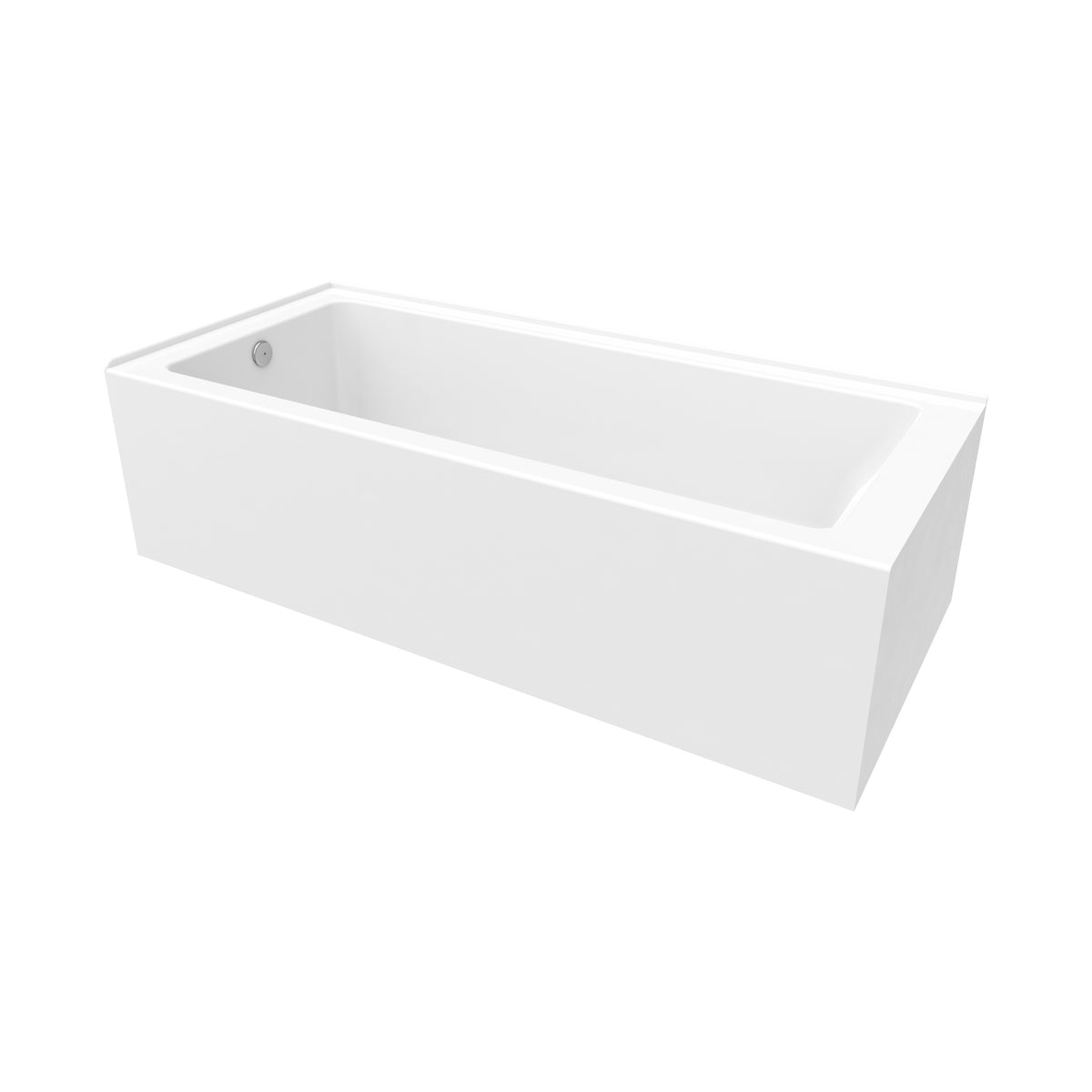 Neptune Pia 3672 IFS AFR Acrylic Bathtub in White - image 3