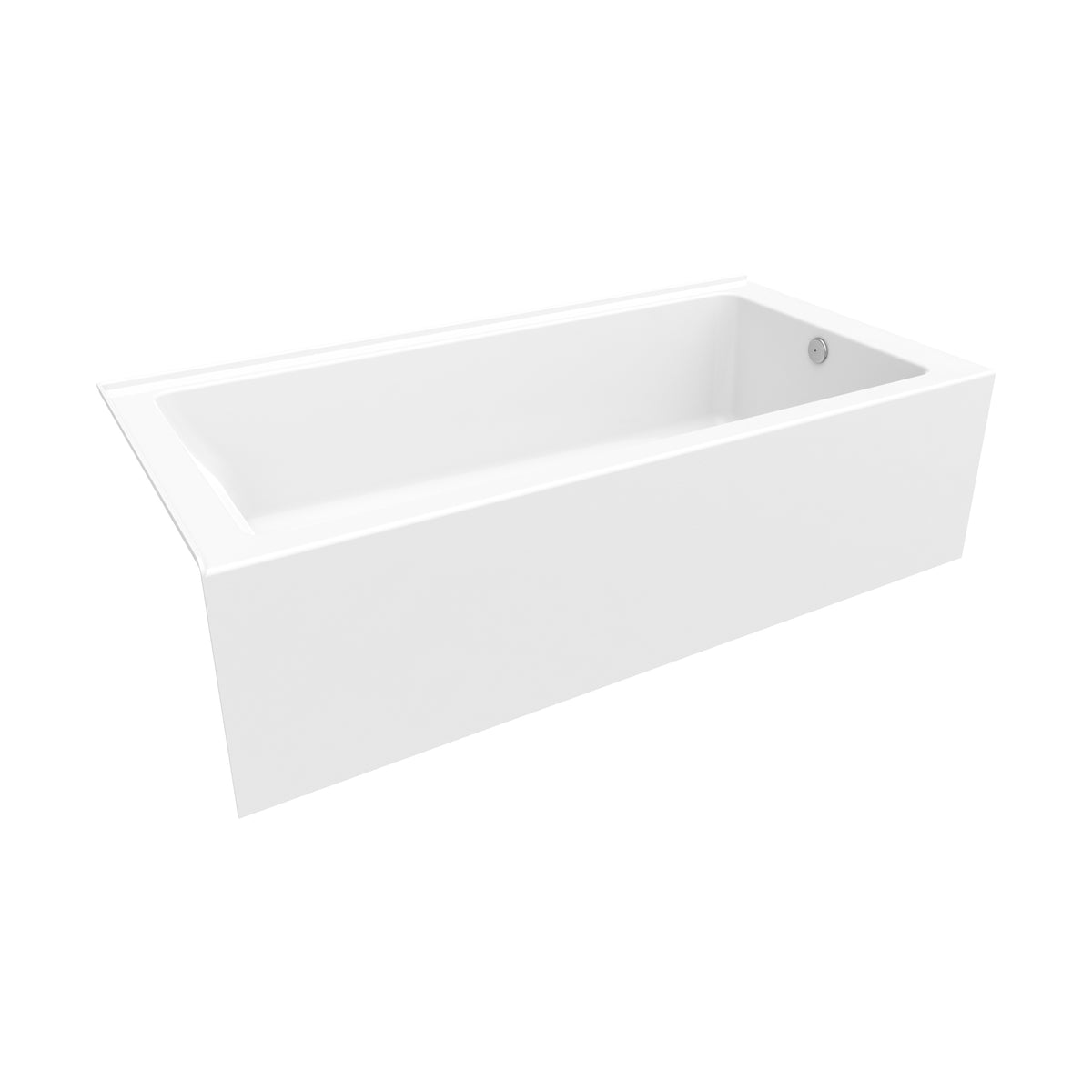 Neptune Pia 3672 IFS AFR Acrylic Bathtub in White - image 7