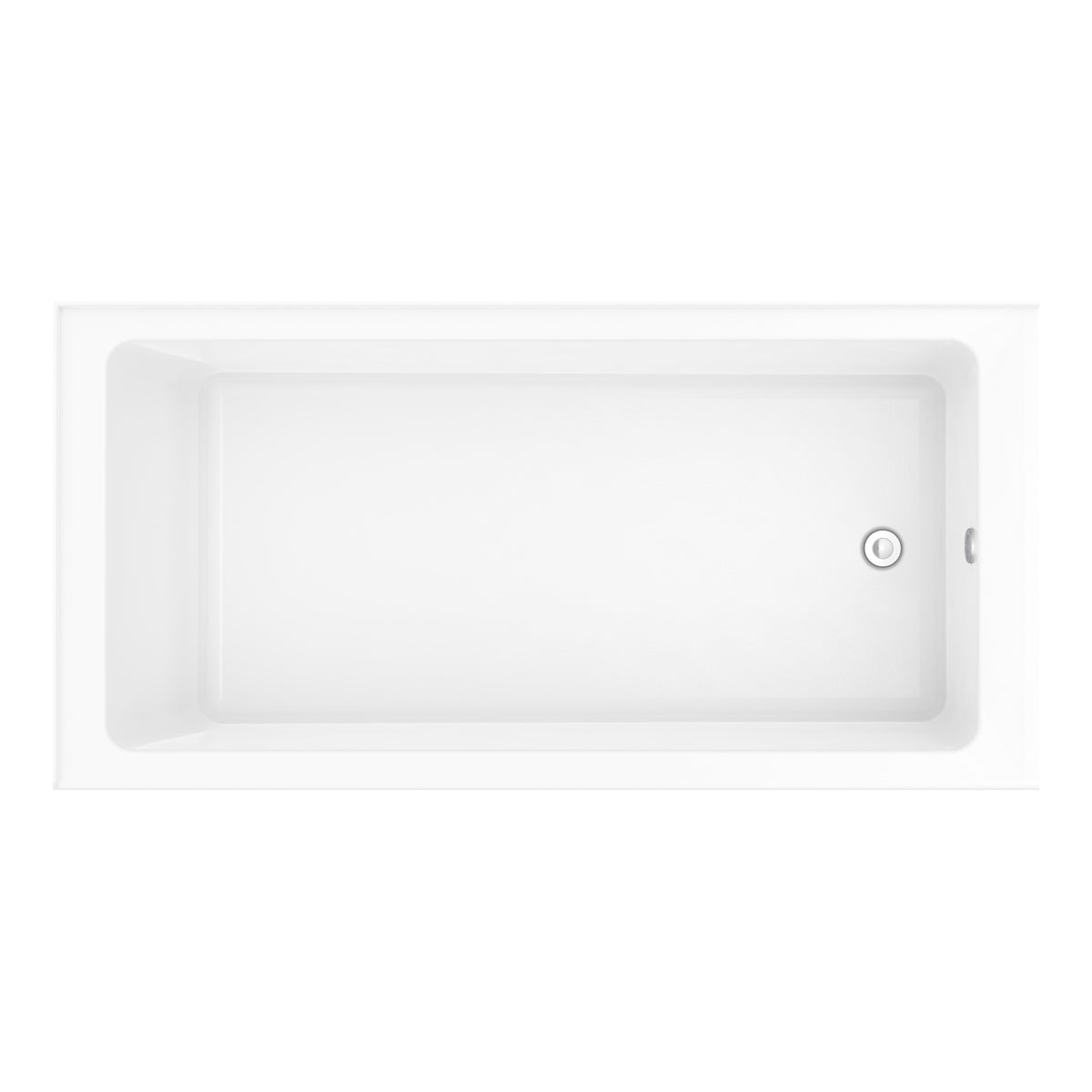Neptune Pia 3672 IFS AFR Acrylic Bathtub in White - image 8