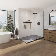 Neptune Pietra 6036 Stone Composite Shower Base