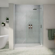 Neptune Reka 34 x 72 in 10mm Shower Screen for Alcove Installation