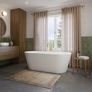 Neptune Riga 6731 AFR Acrylic Freestanding Center Drain Bathtub