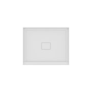 Neptune Rouge 4234 Acrylic Shower Base in White with Center Drain