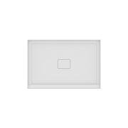 Neptune Rouge 4832 Acrylic Shower Base in White with Center Drain