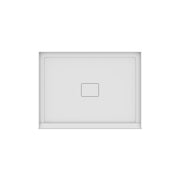Neptune Rouge 4836 Acrylic Shower Base in White with Center Drain
