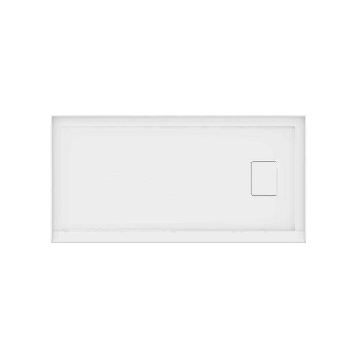 Neptune Rouge 6030 Acrylic Alcove Shower Base in White - image 2