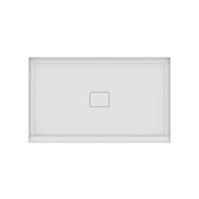 Neptune Rouge 6036 Acrylic Shower Base in White with Center Drain