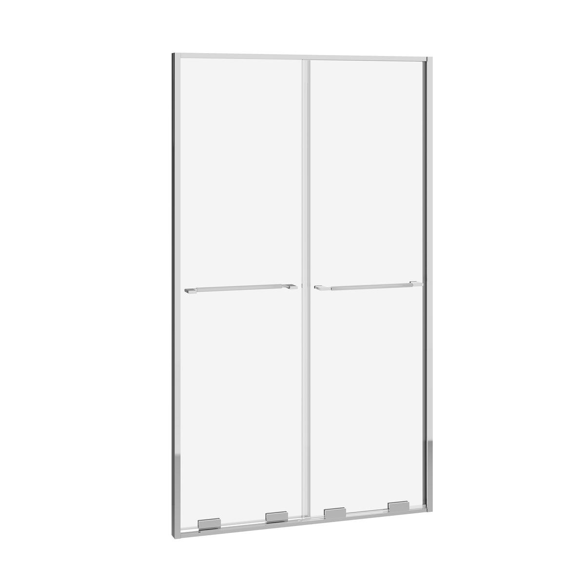 Neptune Solani 45 - 47 1/2 x 79 3/4 in 8mm Bypass Shower Door for Alcove Installation - image 2